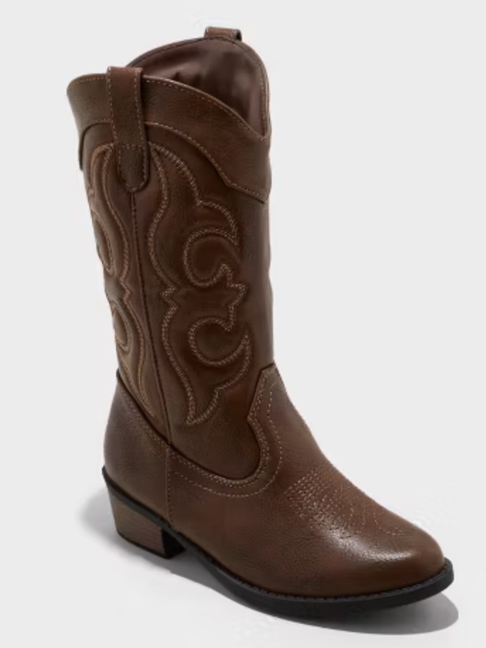 Kids' Montana Western Boots - Cat & Jack™ Brown 3